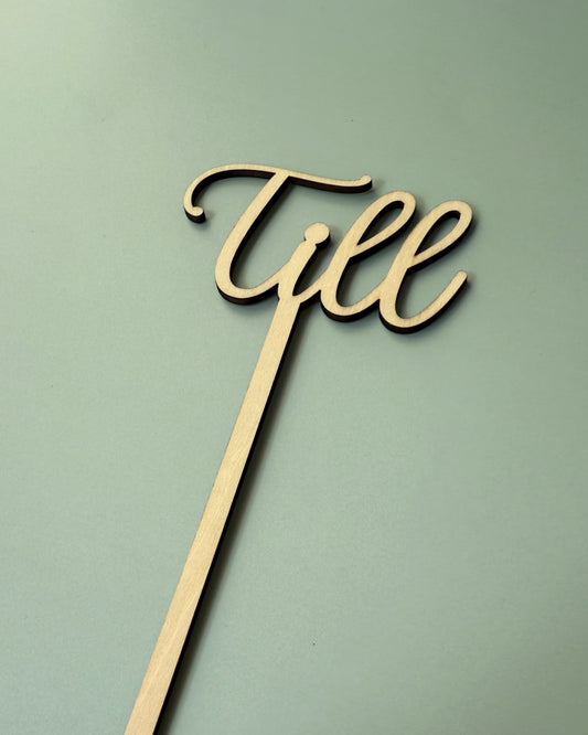 Caketopper | personalisiert mit Name