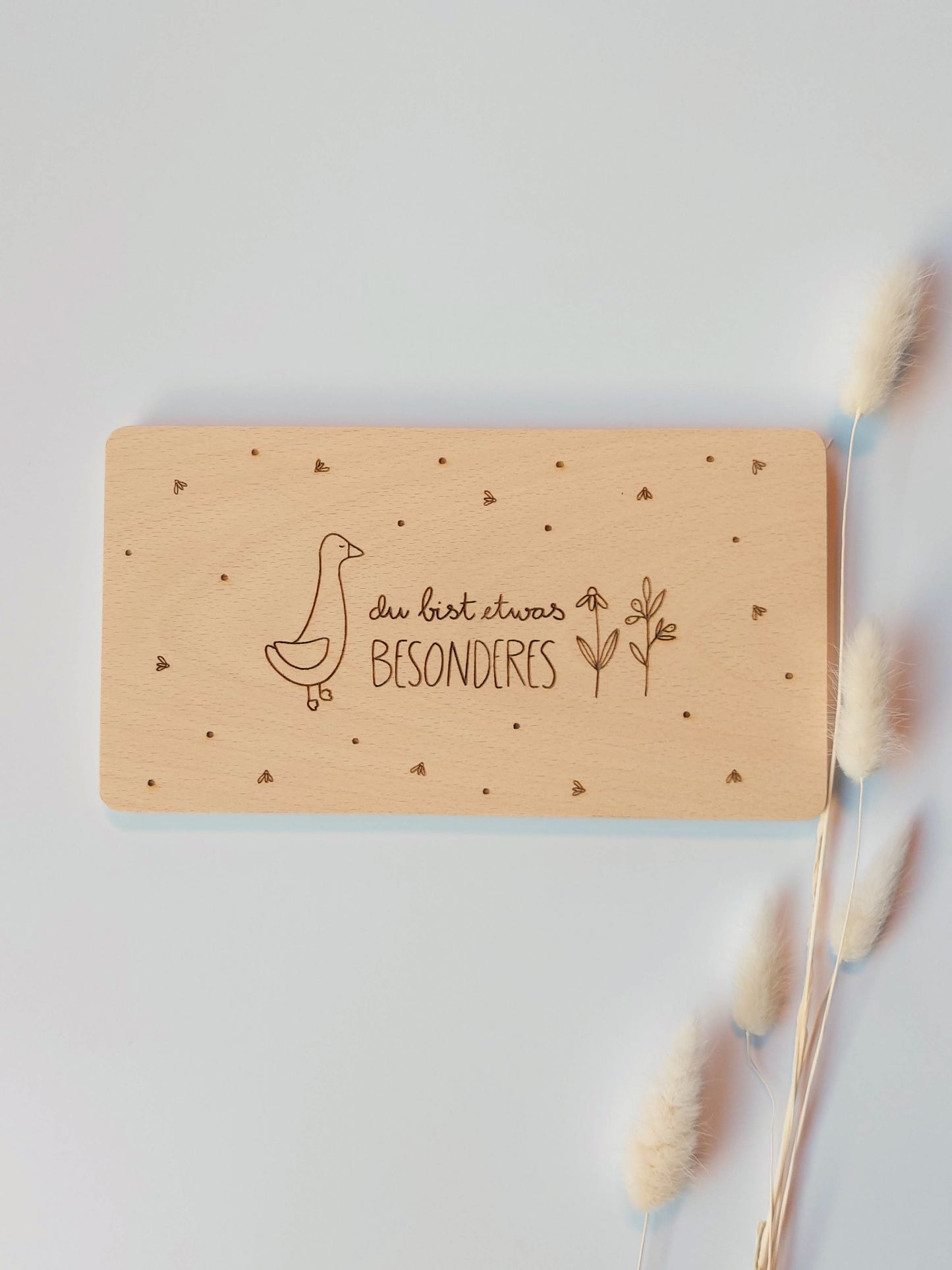 Brettchen "GANS Besonderes" | Liebe | Freundschaft