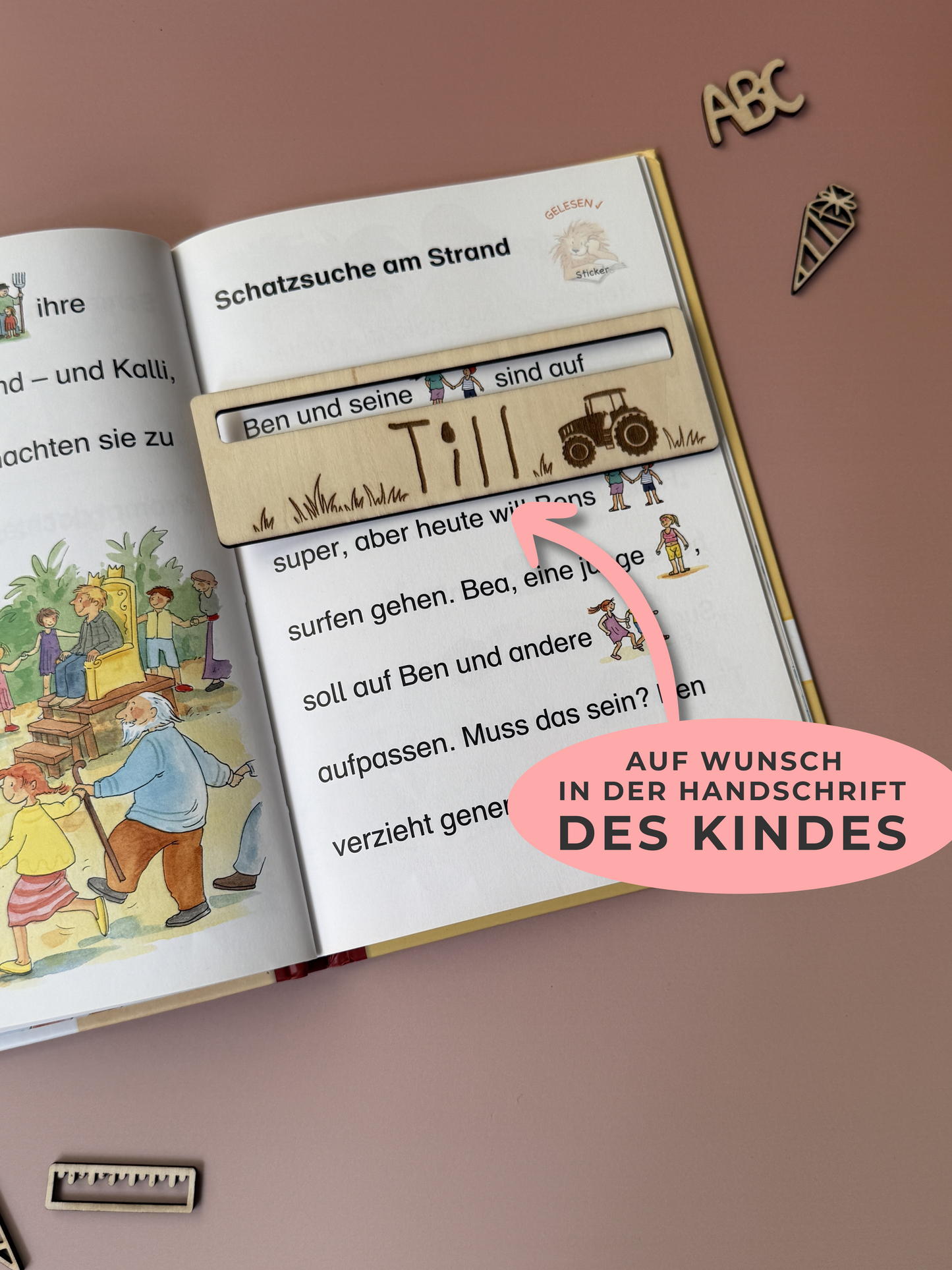 Einschulung  | Lesehilfe personalisiert