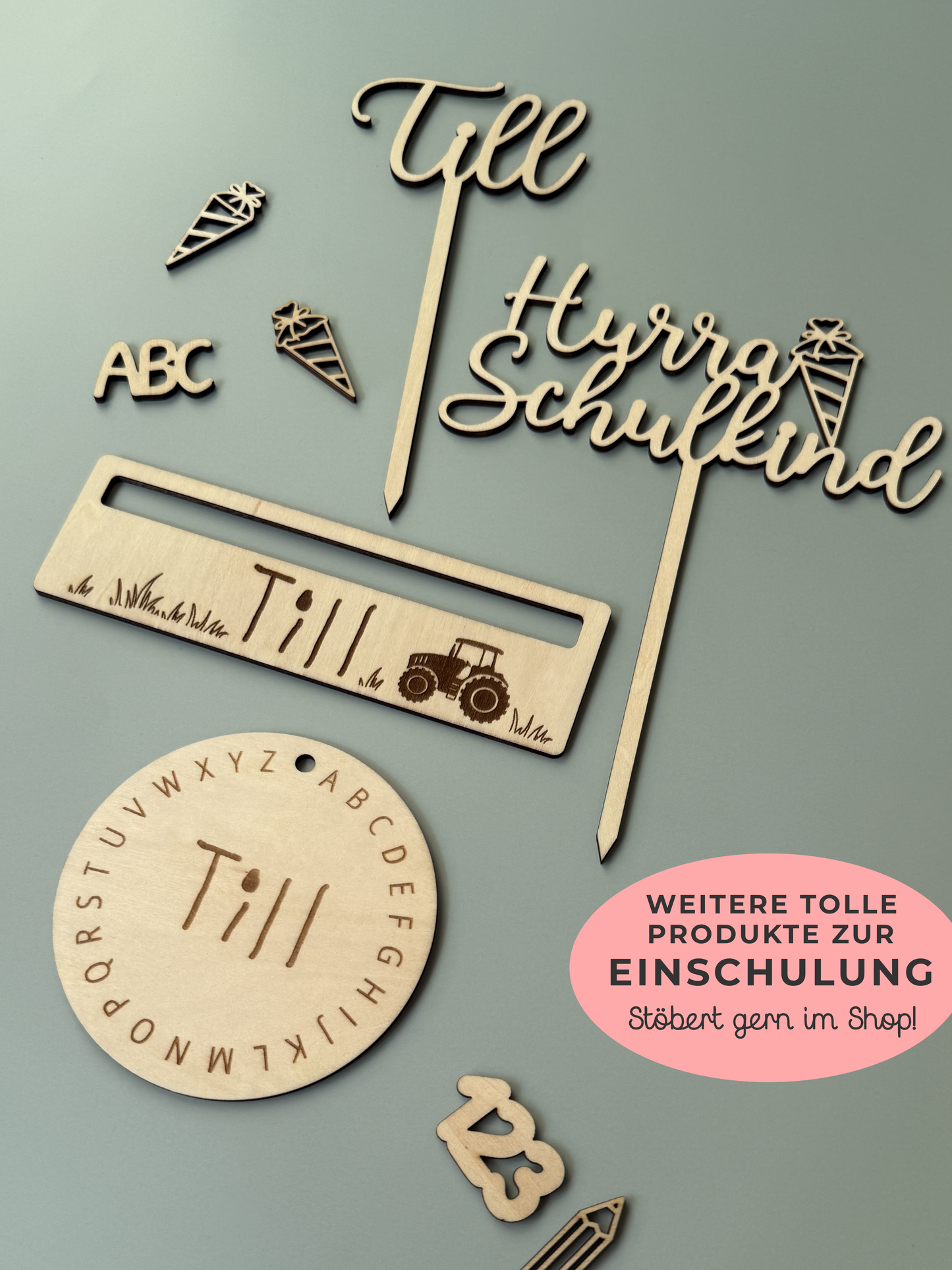 Caketopper | personalisiert mit Name